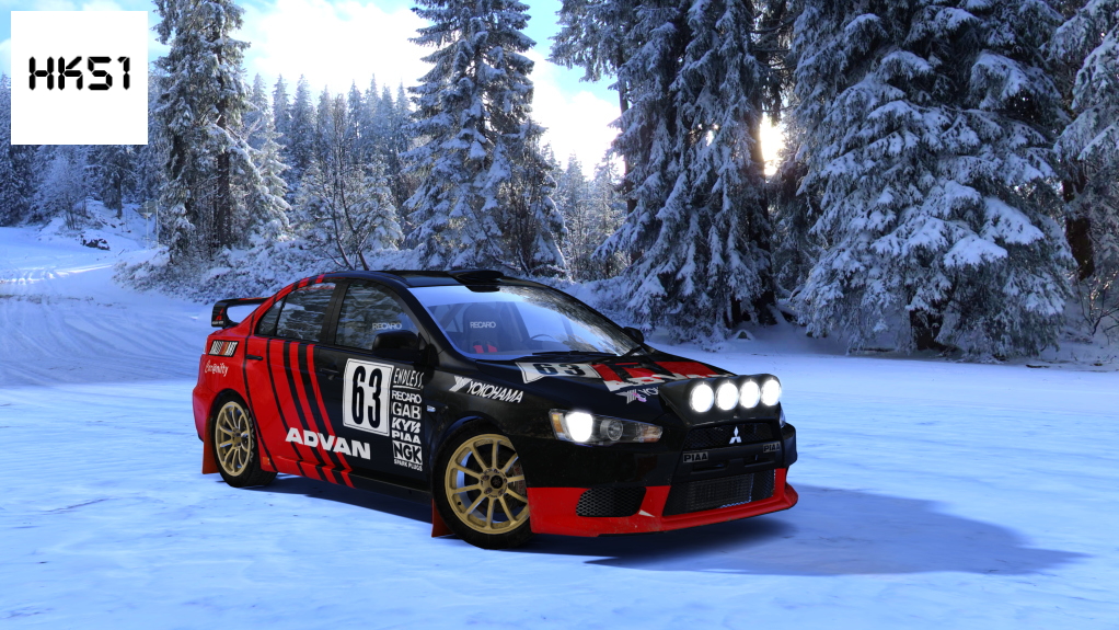 HK51 Rally Mitsubishi Lancer EVO X, skin 02