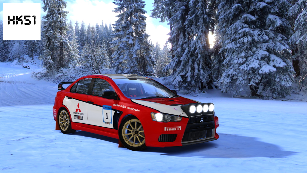 HK51 Rally Mitsubishi Lancer EVO X, skin 03