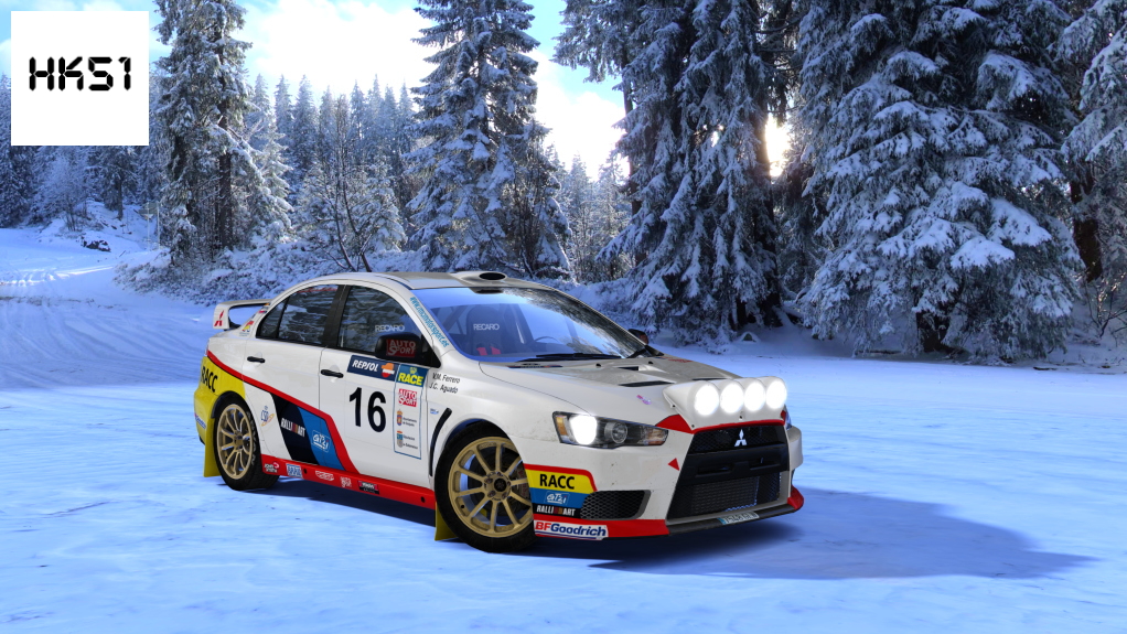 HK51 Rally Mitsubishi Lancer EVO X, skin 04