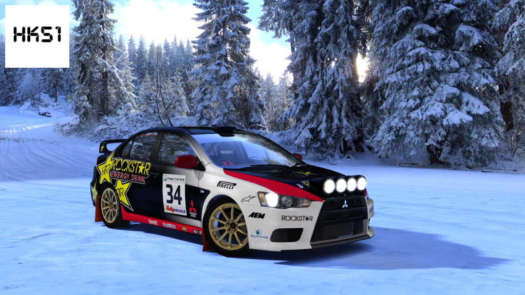 HK51 Rally Mitsubishi Lancer EVO X, skin 07