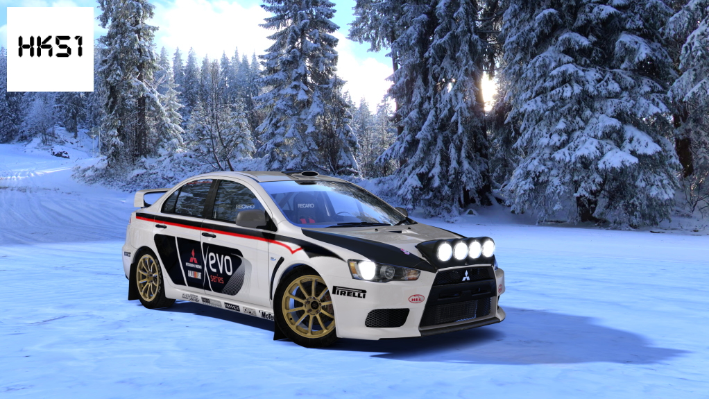 HK51 Rally Mitsubishi Lancer EVO X, skin 09