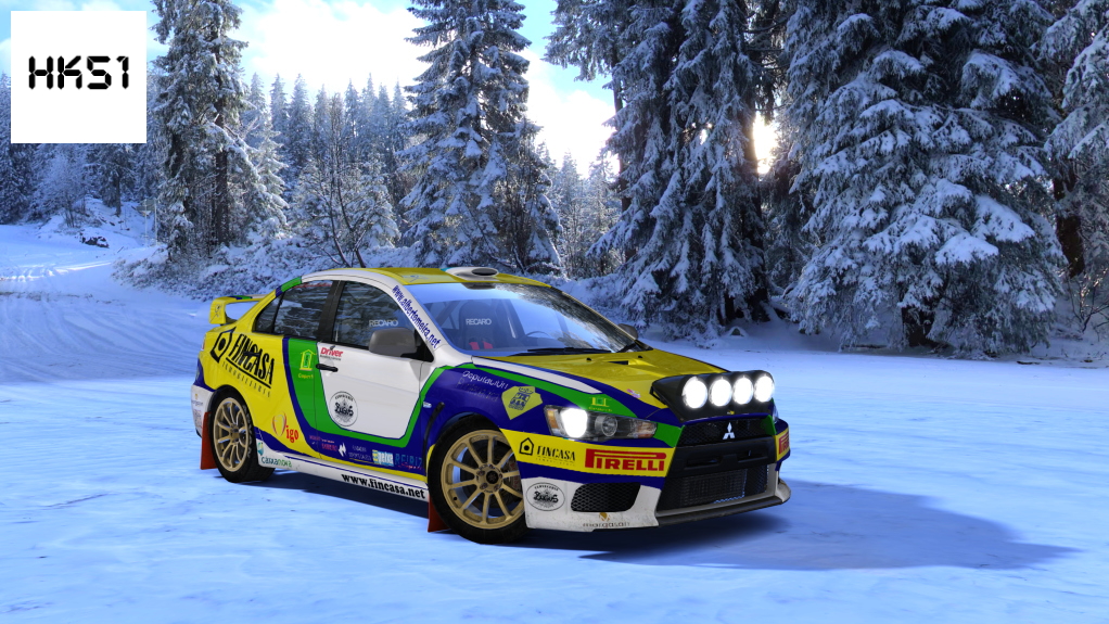 HK51 Rally Mitsubishi Lancer EVO X, skin 11