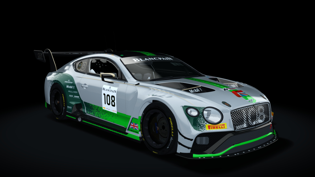 Bentley Continental GT3 2019 Endurance, skin 2019_msport_108