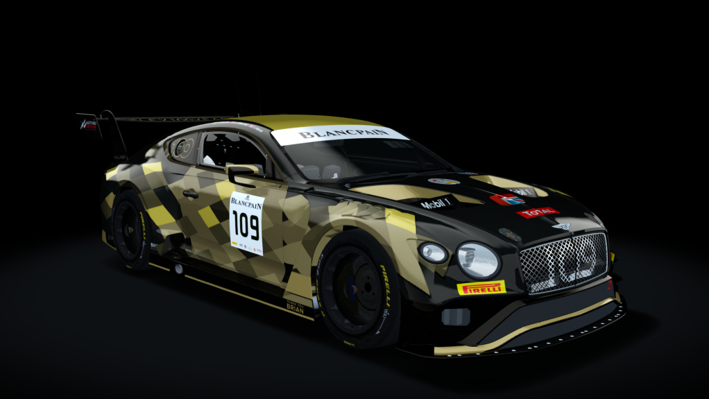 Bentley Continental GT3 2019 Endurance, skin 2019_msport_109