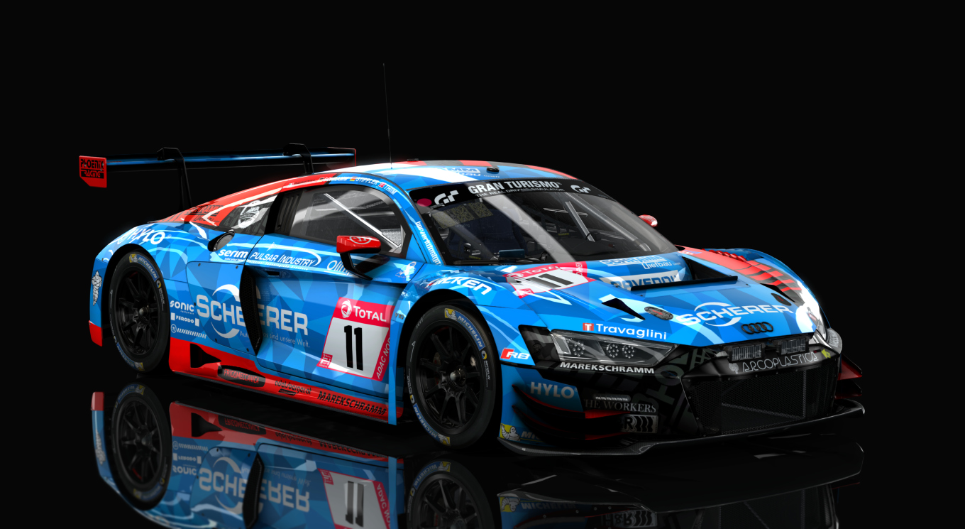 Audi R8 LMS EVO, skin 2021_Phoenix_Racing_24hNBR_11