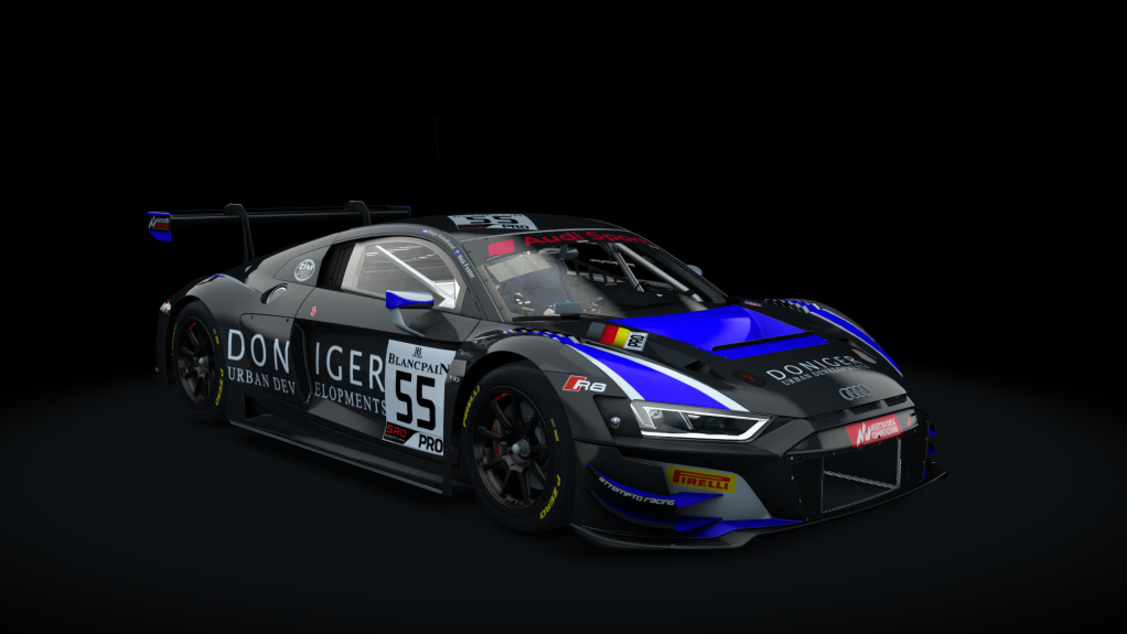 Audi R8 LMS EVO - Sprint, skin 4_Attempto #55