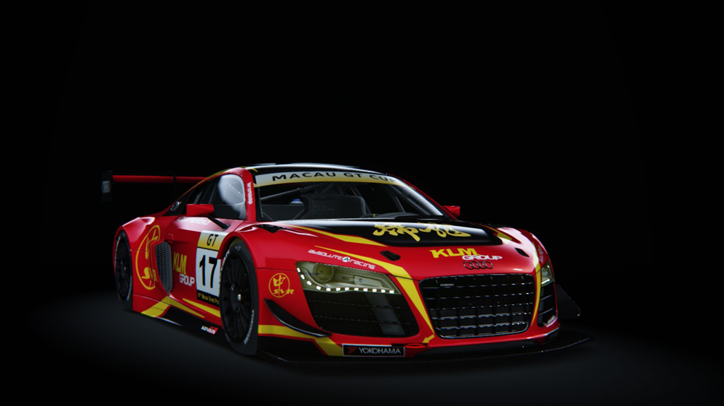 Audi R8 LMS EVO - Sprint, skin Absolute_Macau_2014_17