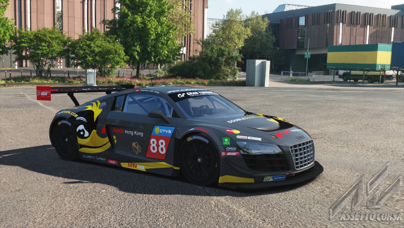 Audi R8 LMS EVO - Sprint, skin DoubleDuck_LMS_Cup_2015