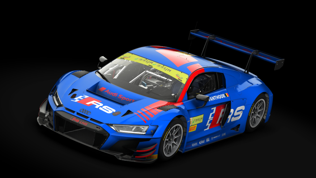 Audi R8 LMS EVO - Sprint, skin No. 25 WRT_Macau