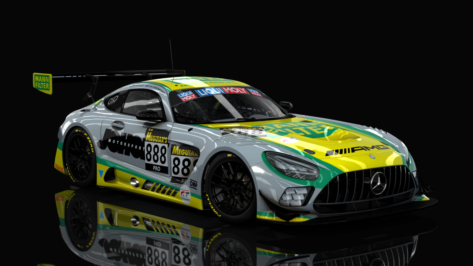 Mercedes-Benz AMG GT3 EVO 2020, skin #888 Triple Eight Race Enginering
