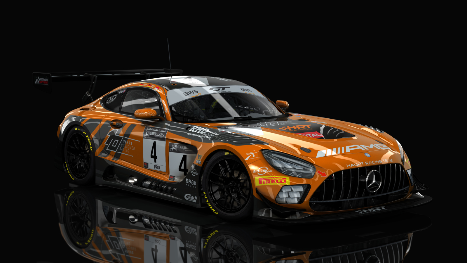 Mercedes-Benz AMG GT3 EVO 2020, skin HRT_#4