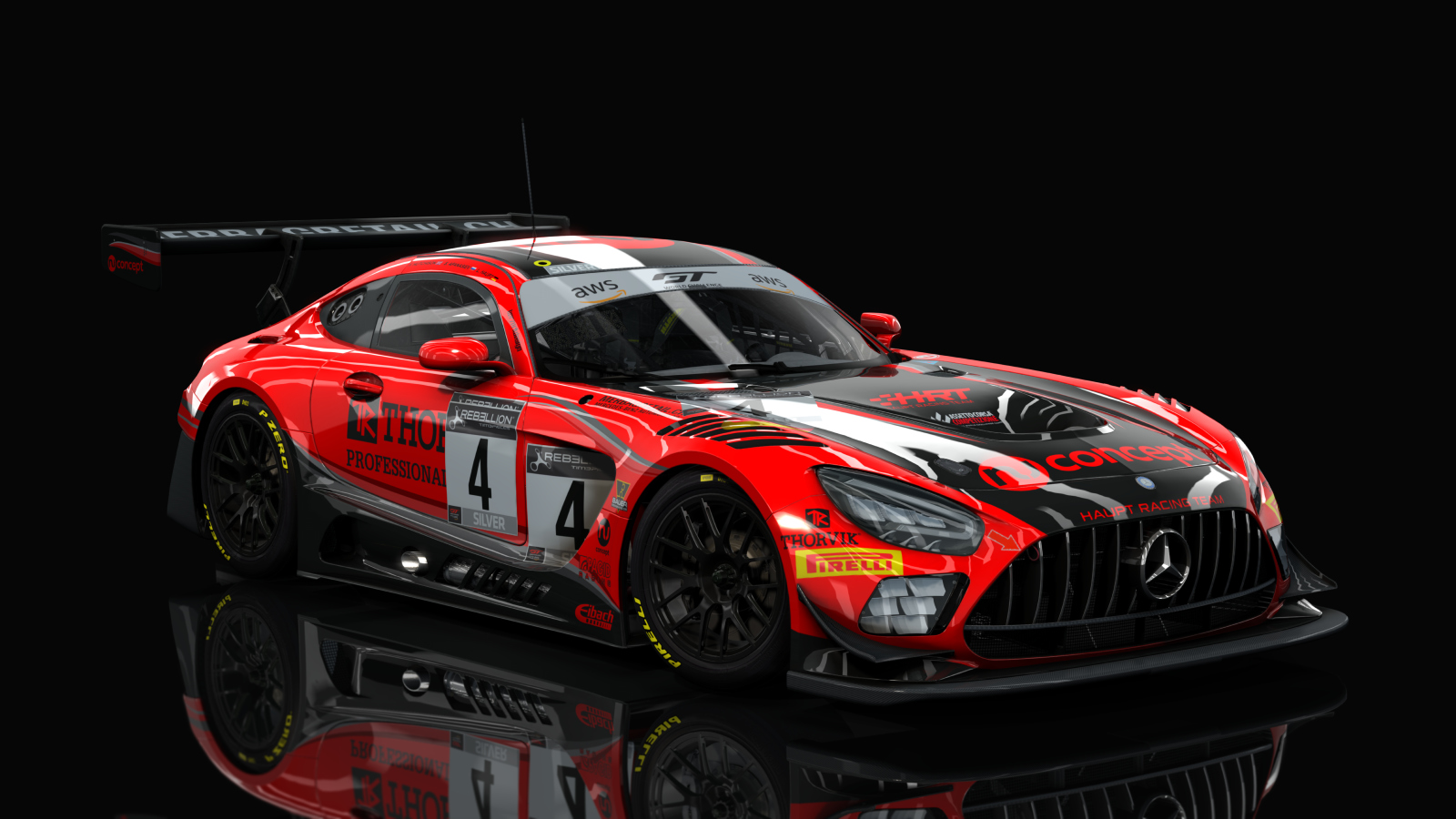 Mercedes-Benz AMG GT3 EVO 2020, skin HRT_2_#4