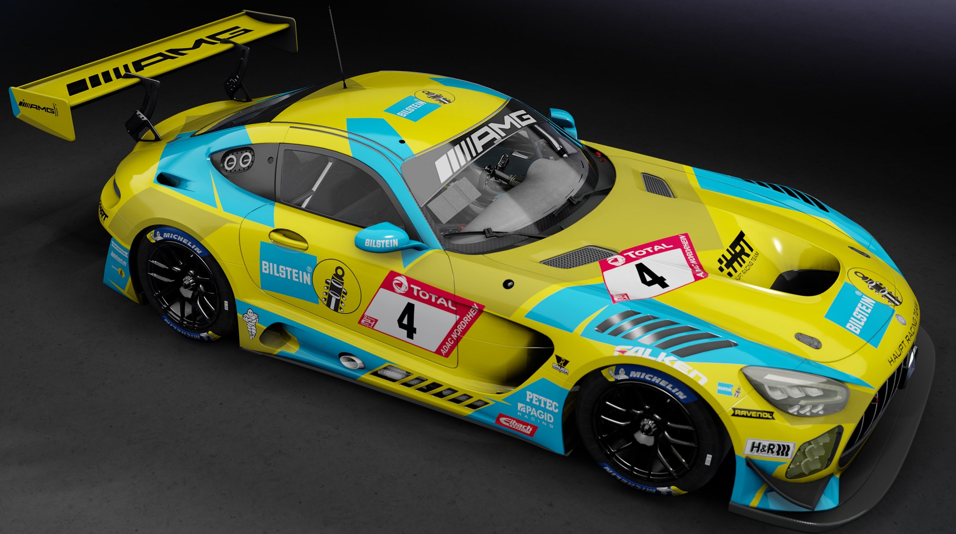 Mercedes-Benz AMG GT3 EVO 2020, skin Haupt_Racing_#4_NBR24h_2021