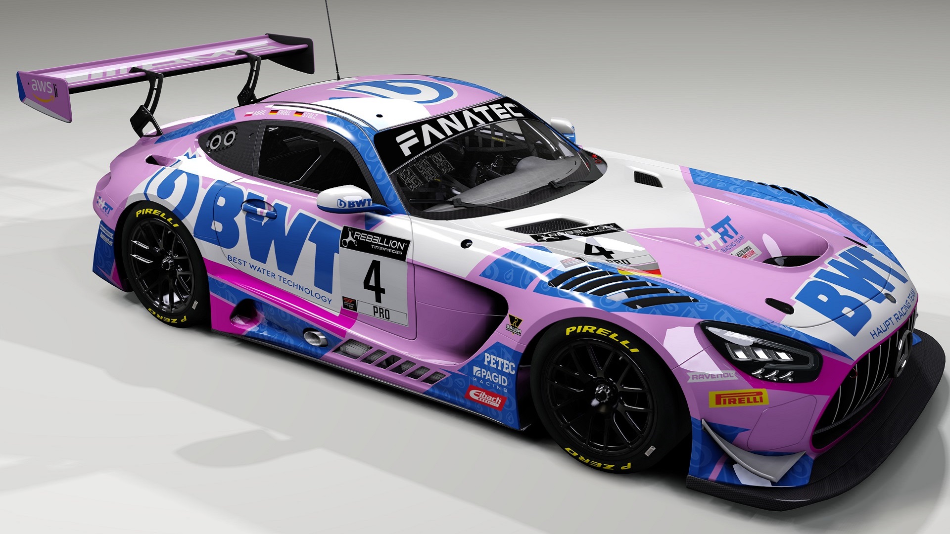 Mercedes-Benz AMG GT3 EVO 2020 Sprint, skin #4_HRT_2021