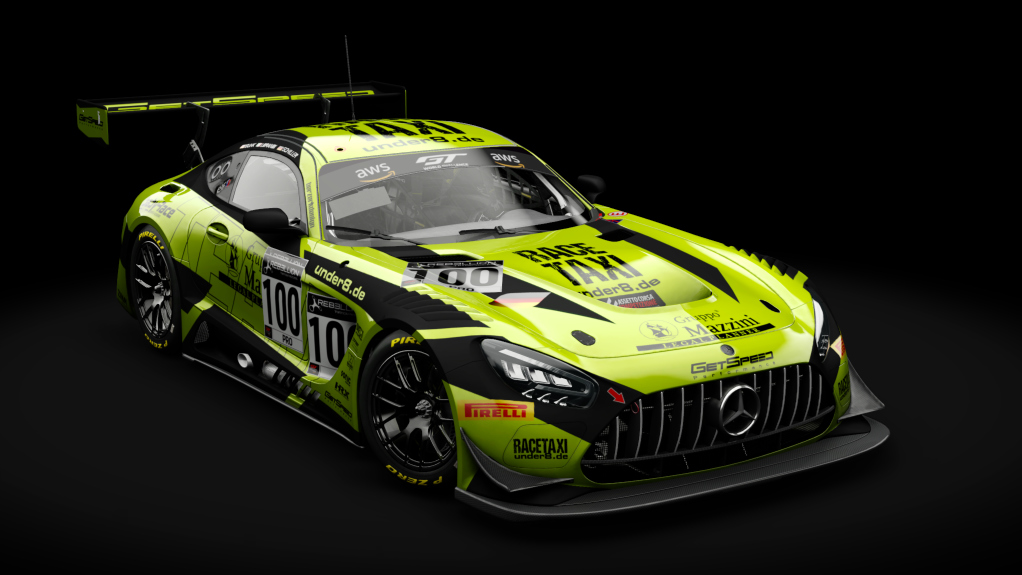 Mercedes-Benz AMG GT3 EVO 2020 Sprint, skin Getspeed_#100