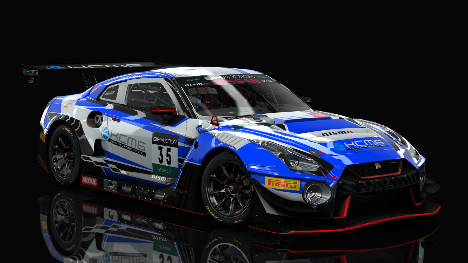 Nissan GT-R GT3 2018, skin kcmg_igtc_asia_#35