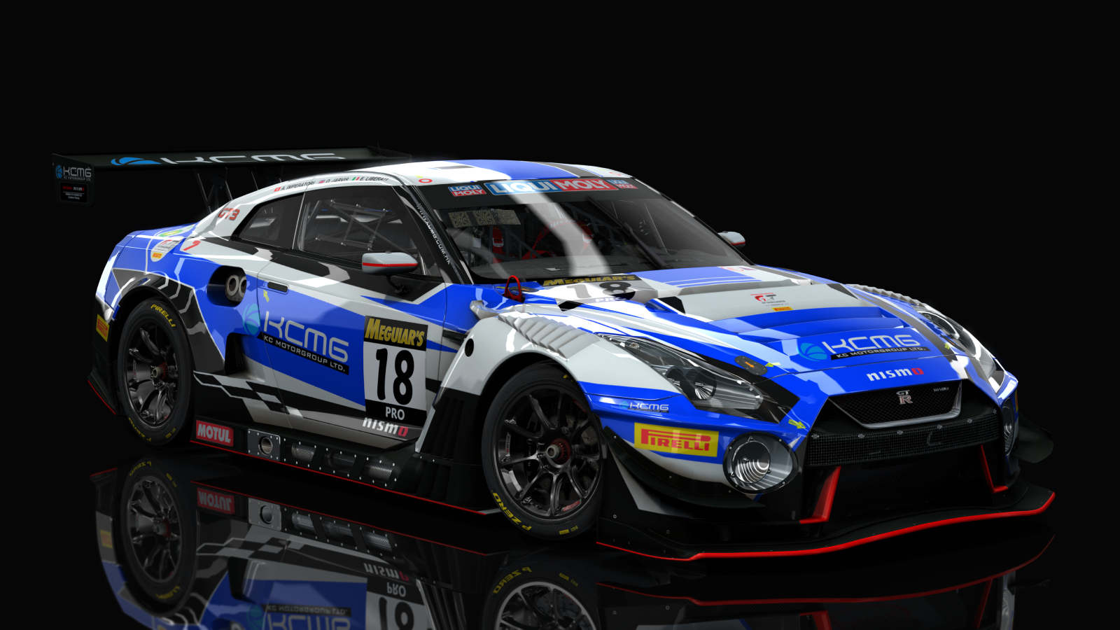 Nissan GT-R GT3 2018, skin kcmg_igtc_bathurst12h_#18