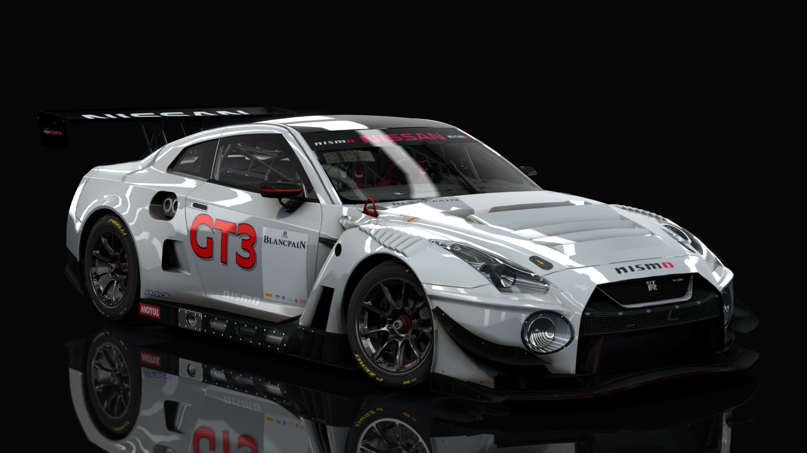 Nissan GT-R GT3 2018, skin nissan_customer_car