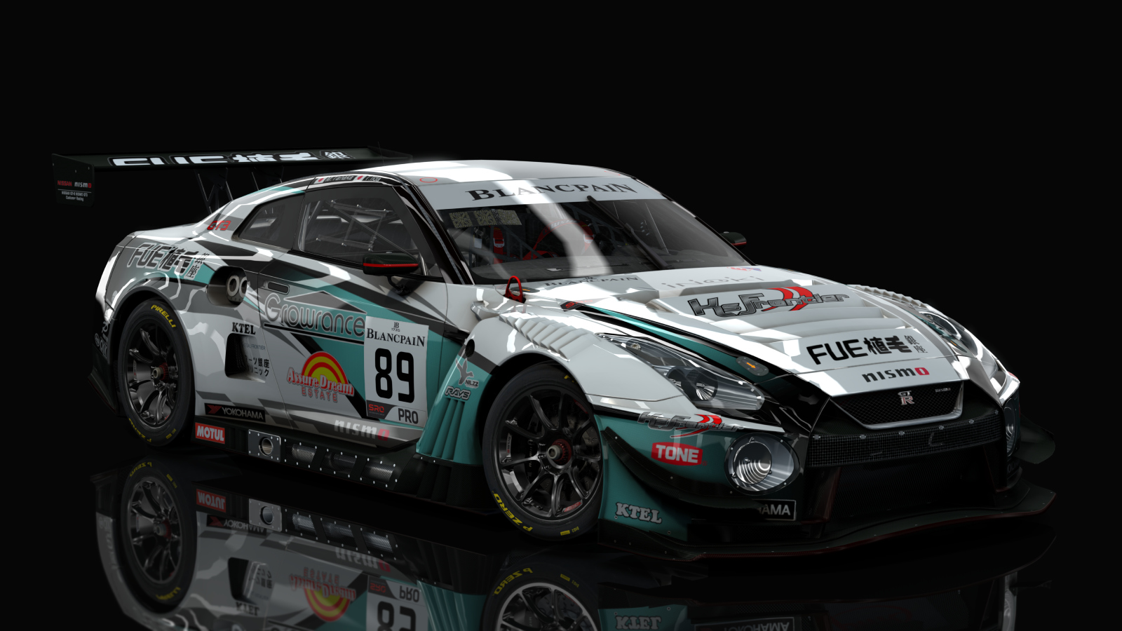Nissan GT-R GT3 2018, skin shokomou_ksfrontier