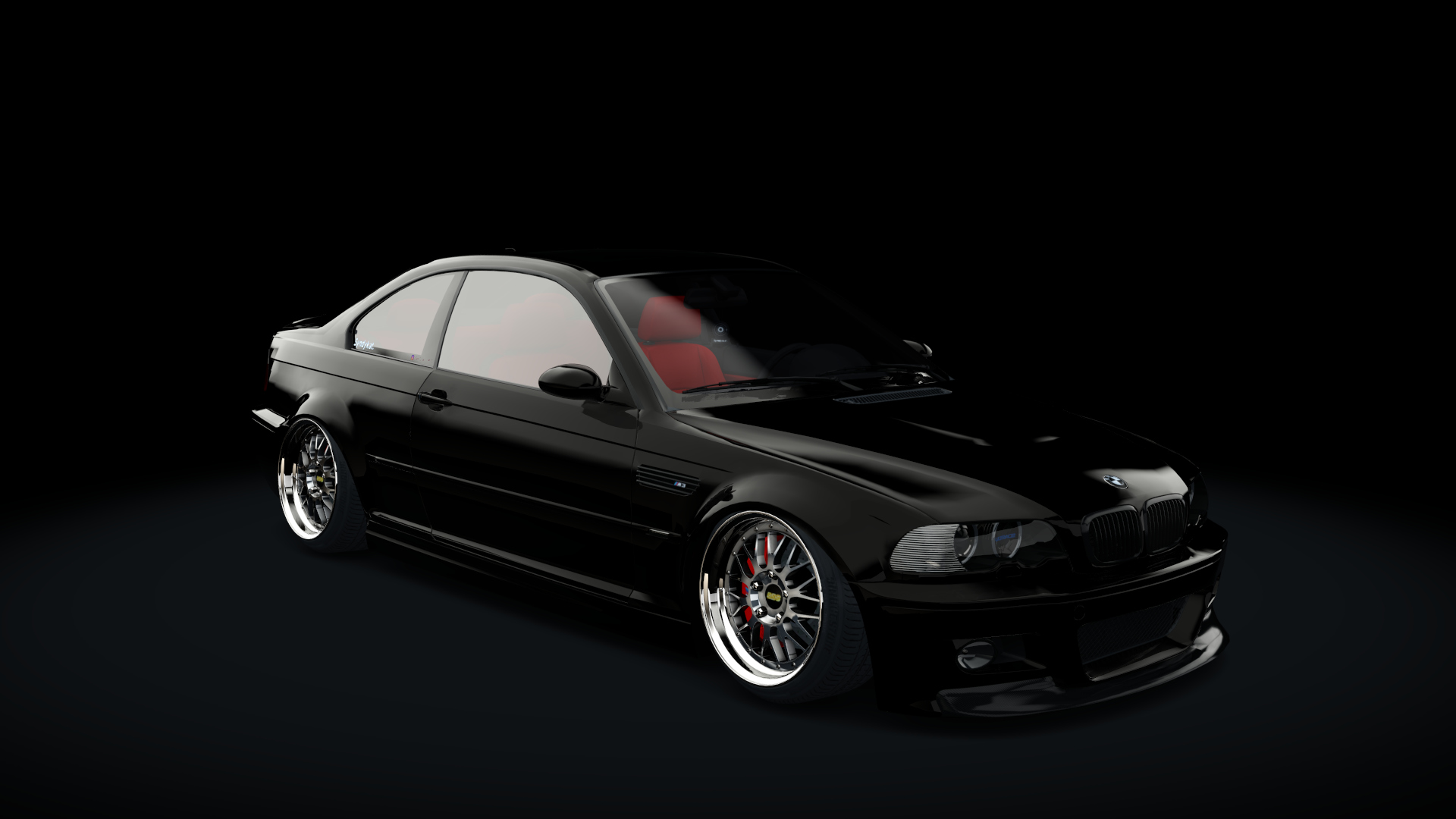 BMW E46 M3 Stance, skin black