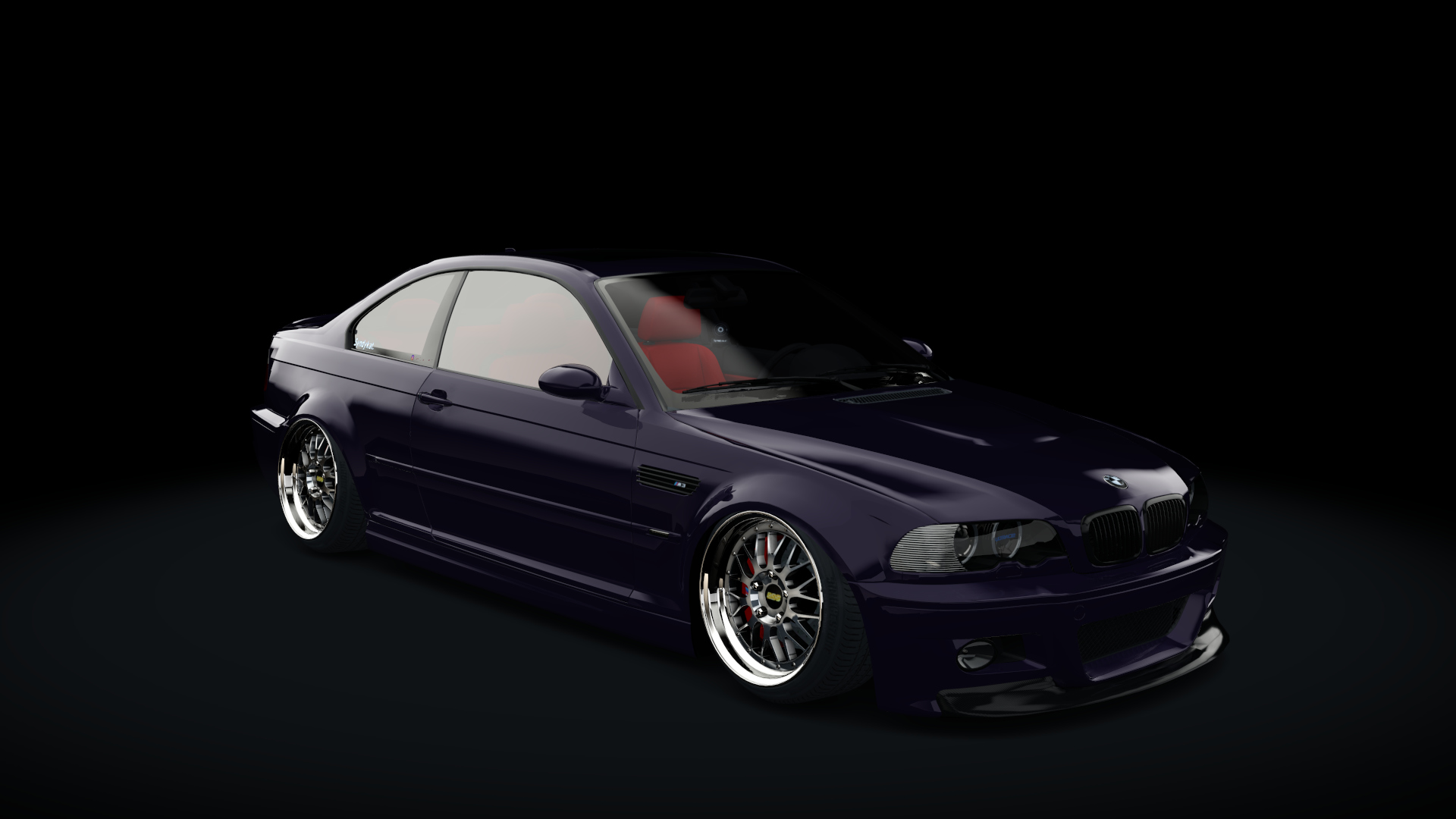 BMW E46 M3 Stance, skin daytona_violet