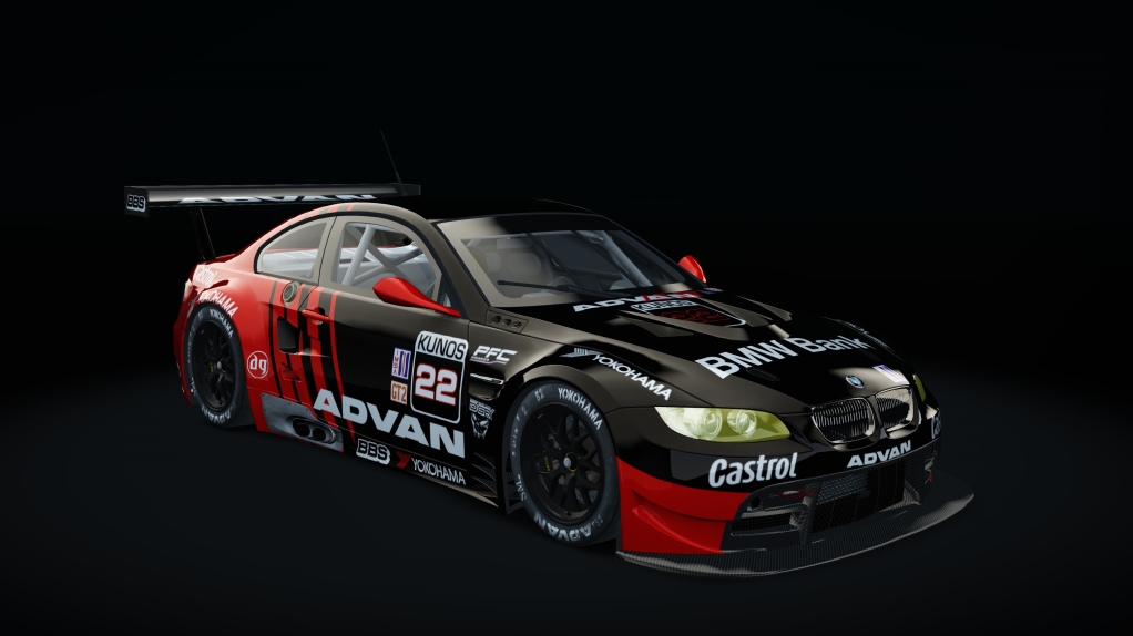 BMW M3 GT2, skin ADVAN