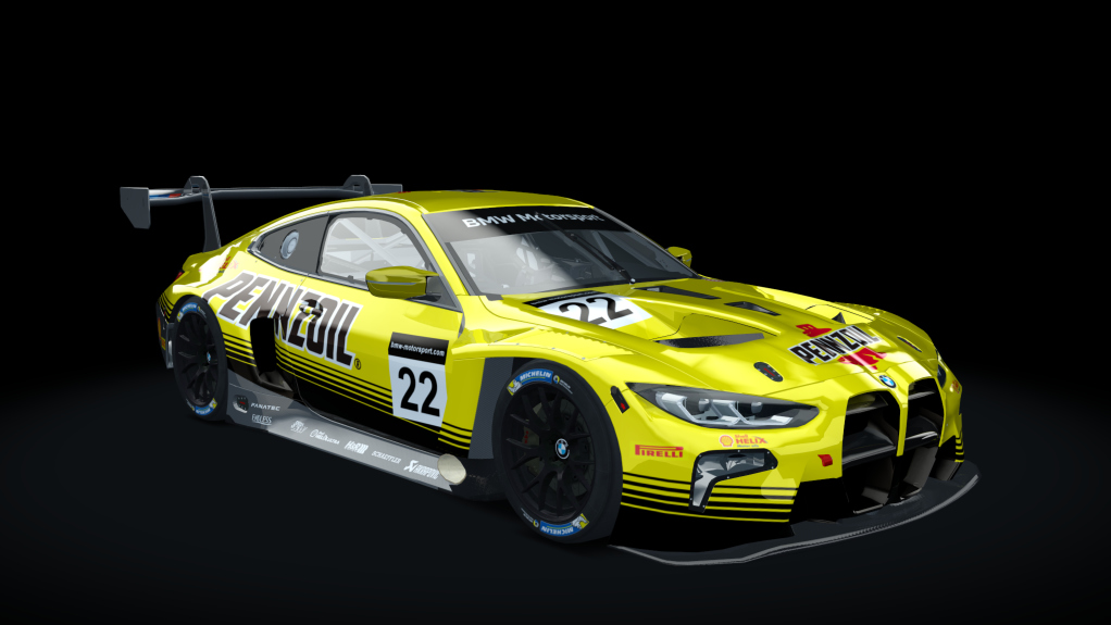 BMW M4 GT3, skin 22