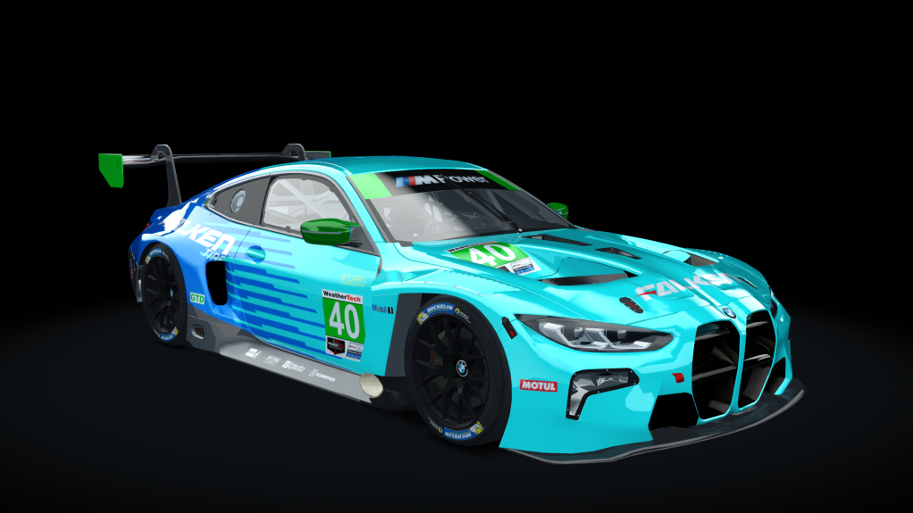 BMW M4 GT3, skin 40