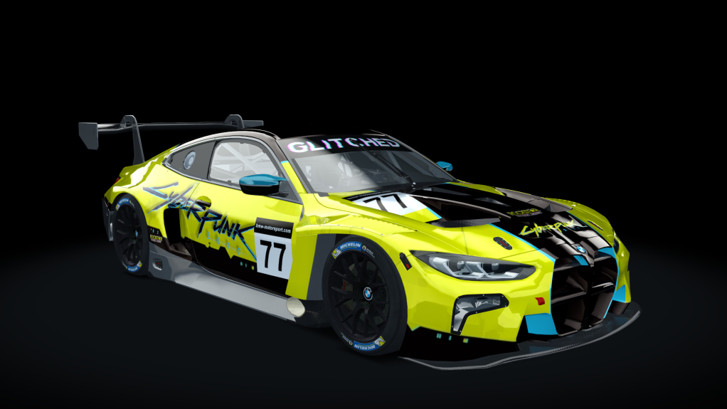 BMW M4 GT3, skin 77