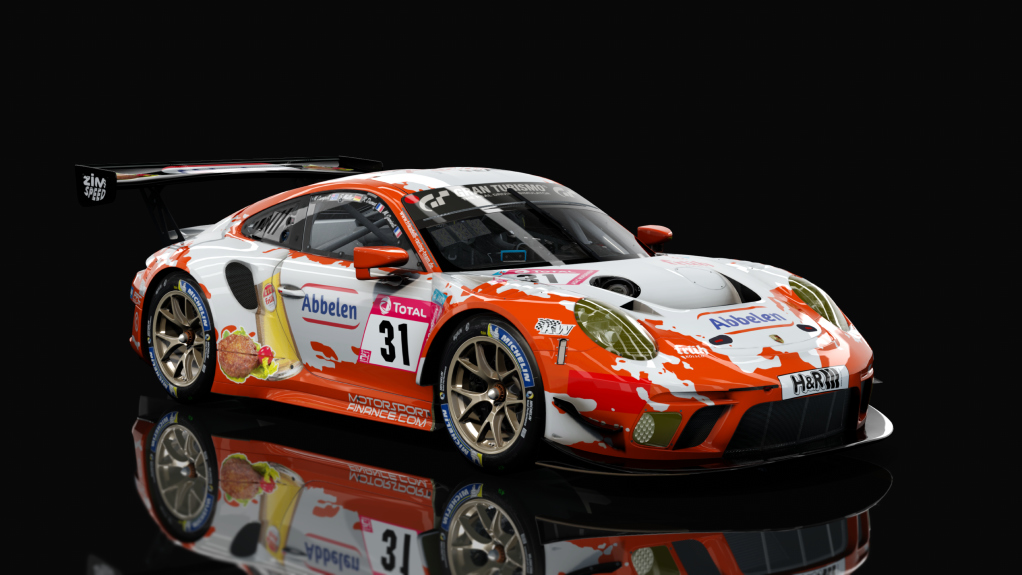 Porsche 911 GT3 R 2019 (991.2) Endurance, skin frikadelli_31_24h_Nburgring