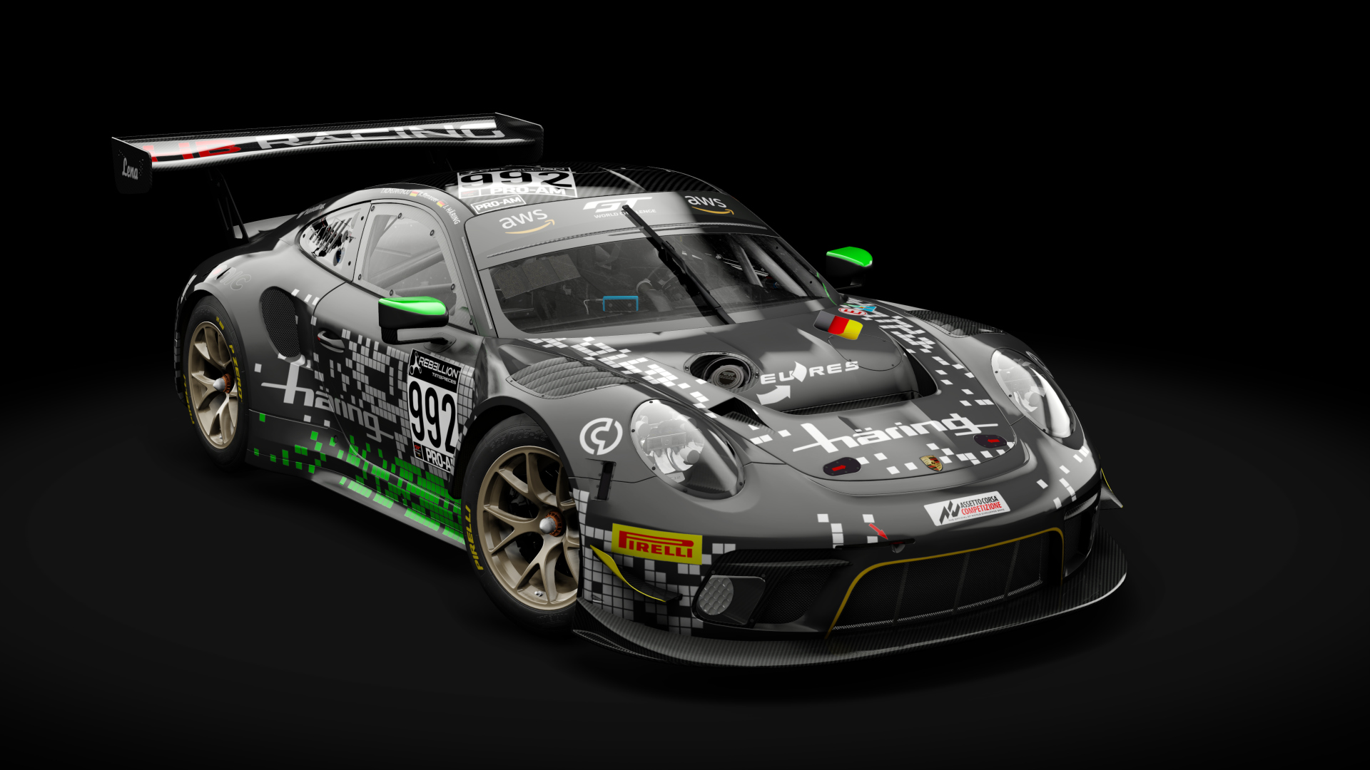 Porsche 911 GT3 R 2019 (991.2) Endurance, skin herberth_992_gtwc_2020