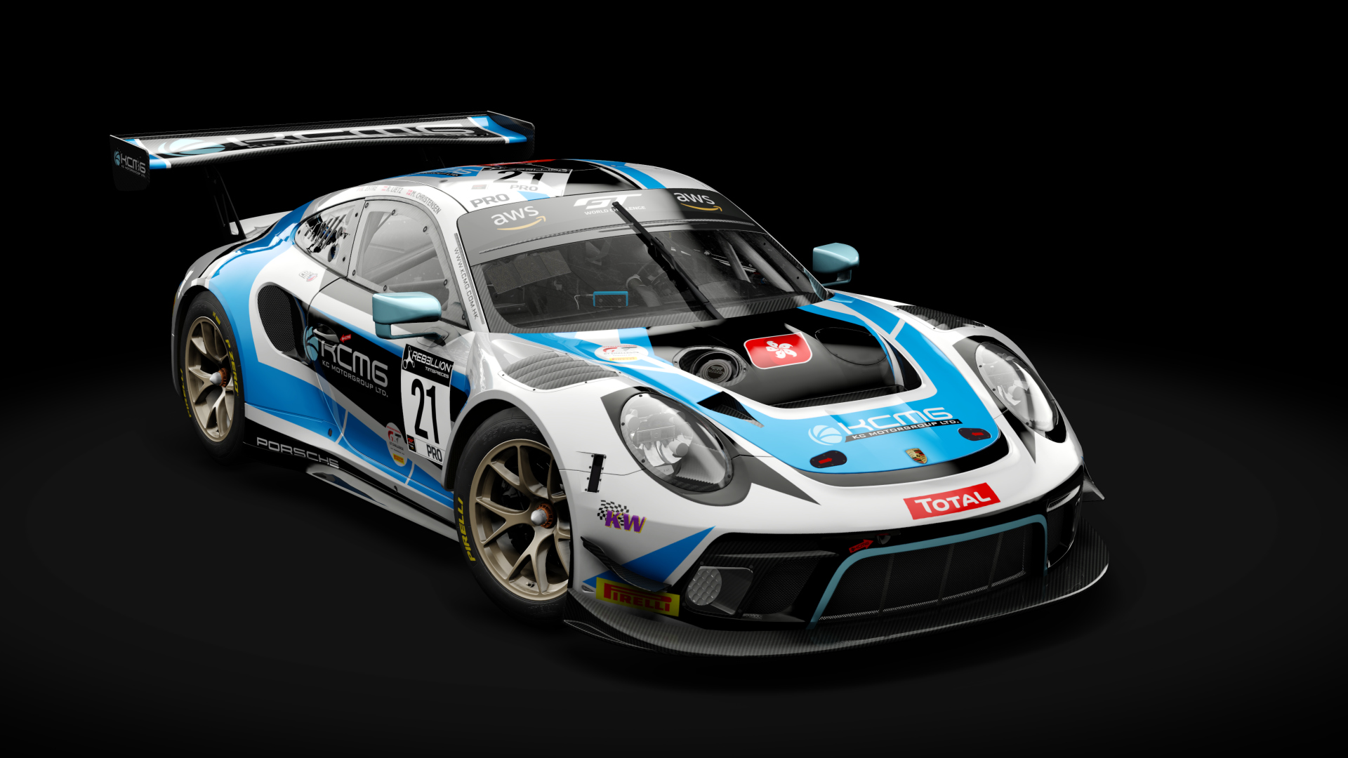 Porsche 911 GT3 R 2019 (991.2) Endurance, skin kcmg_21_gtwc_2020