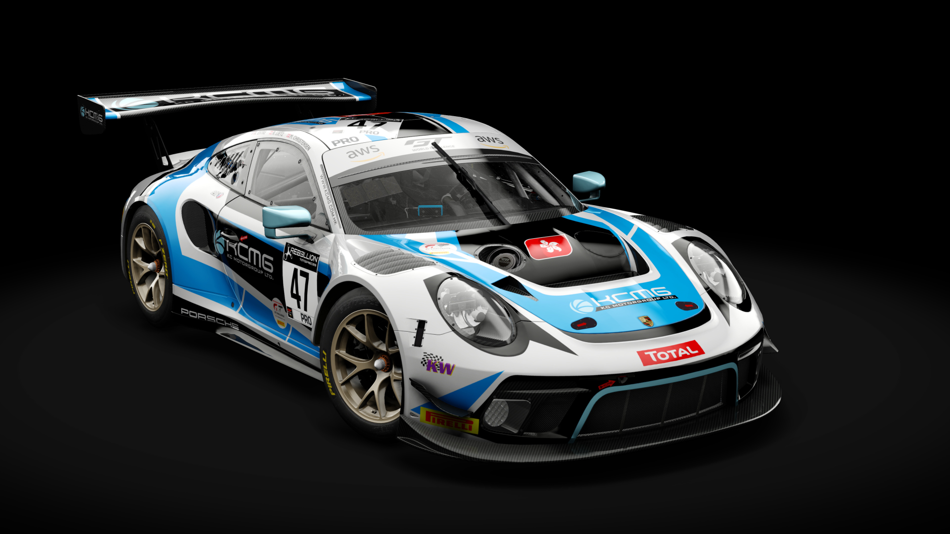 Porsche 911 GT3 R 2019 (991.2) Endurance, skin kcmg_47_gtwc_2020