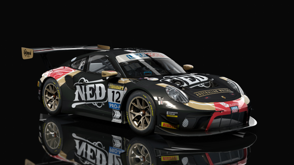 Porsche 911 GT3 R 2019 (991.2) Endurance, skin ned_12_b12h_2020