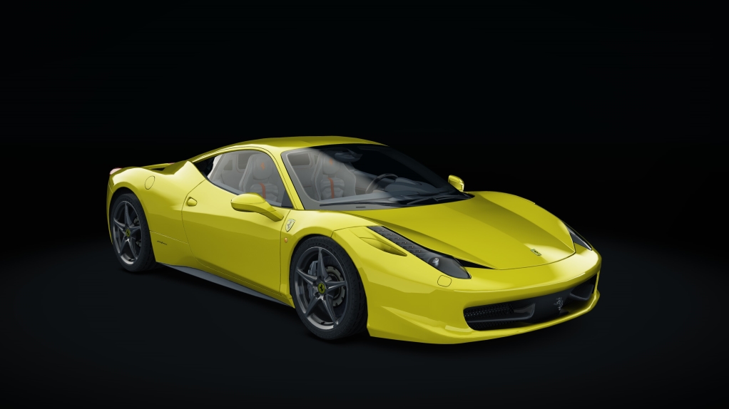 Ferrari 458 Italia Stage 3, skin 02_giallo_modena