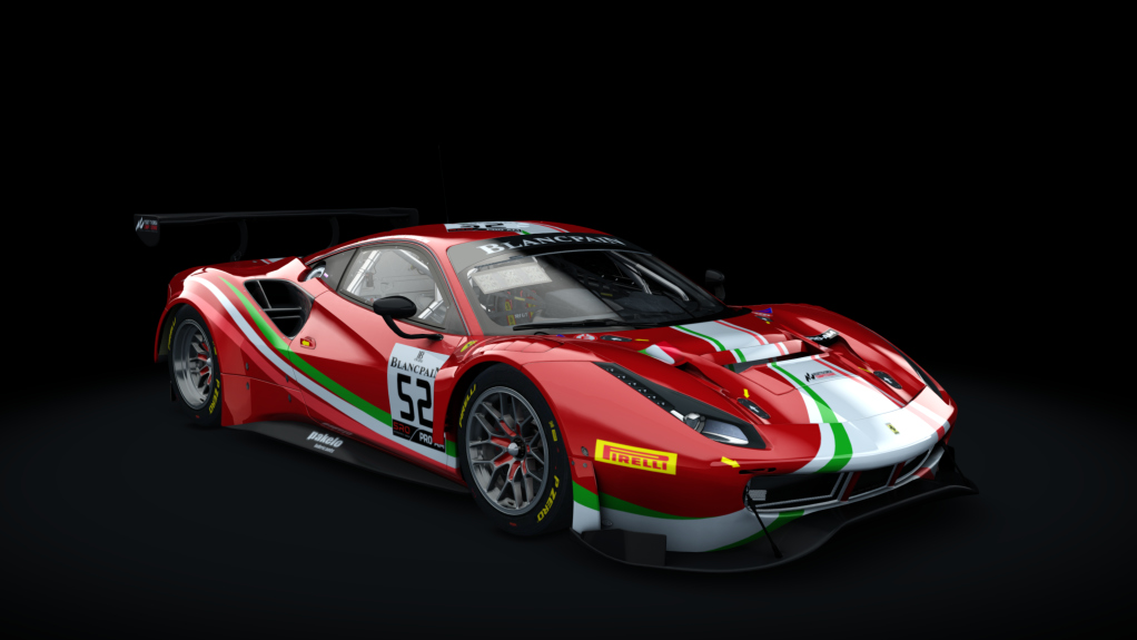 Ferrari 488 GT3 ACC Sprint, skin 2_AF Corse