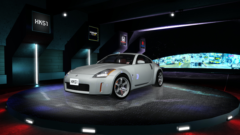 HK51 Drift Nissan Fairlady 350Z, skin QX1