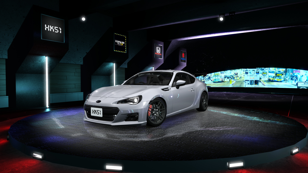 HK51 P1 Subaru BRZ ZC6, skin ice_silver