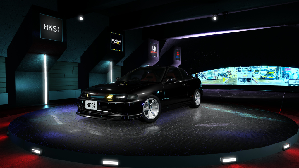 HK51 P1 Honda Integra DC2R, skin 02_starlight_black_pearl