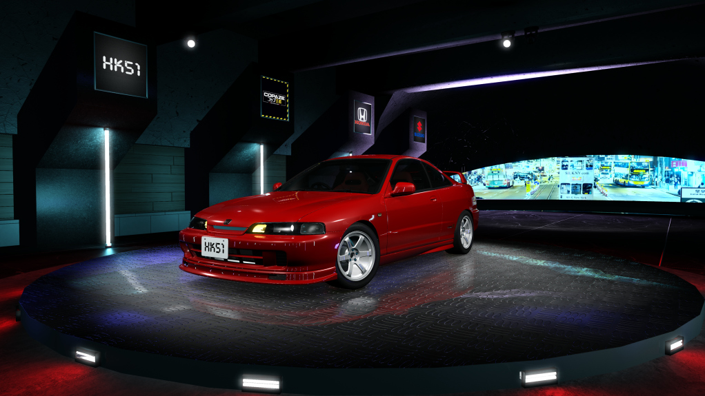 HK51 P1 Honda Integra DC2R, skin 03_milano_red