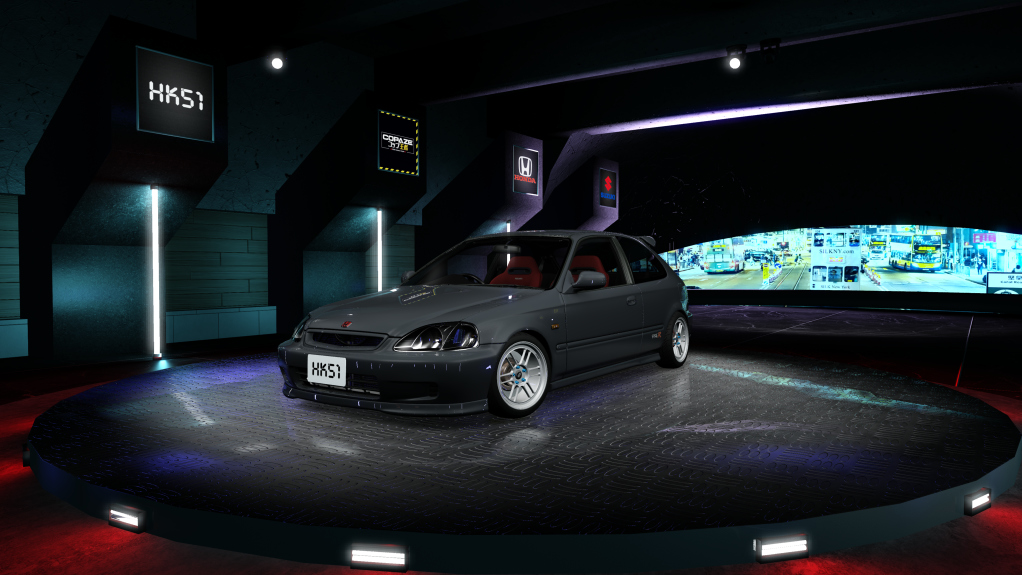 HK51 P1 Honda Civic EK9 Preview Image