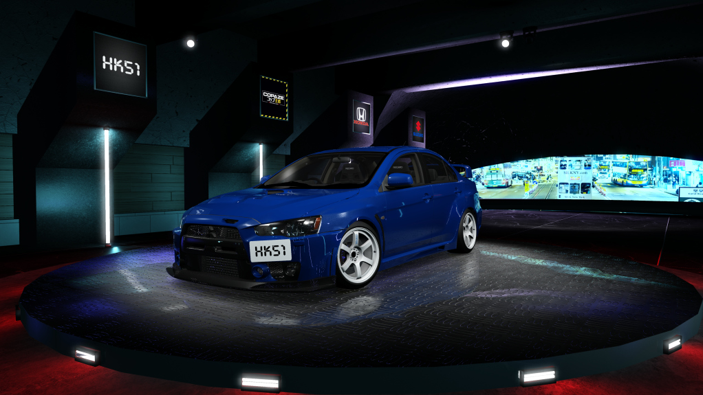 HK51 P1 Mitsubishi Lancer Evolution X Preview Image