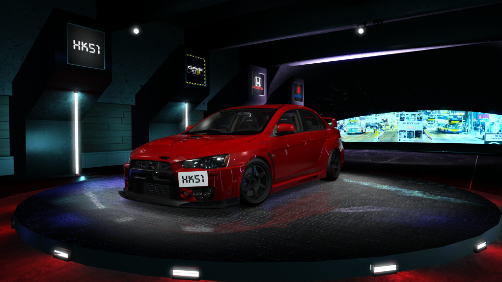 HK51 P1 Mitsubishi Lancer Evolution X, skin 02_Red