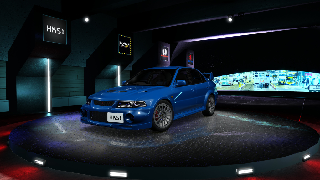 HK51 P1 Mitsubishi Lancer Evolution VI, skin 05_blue_mica