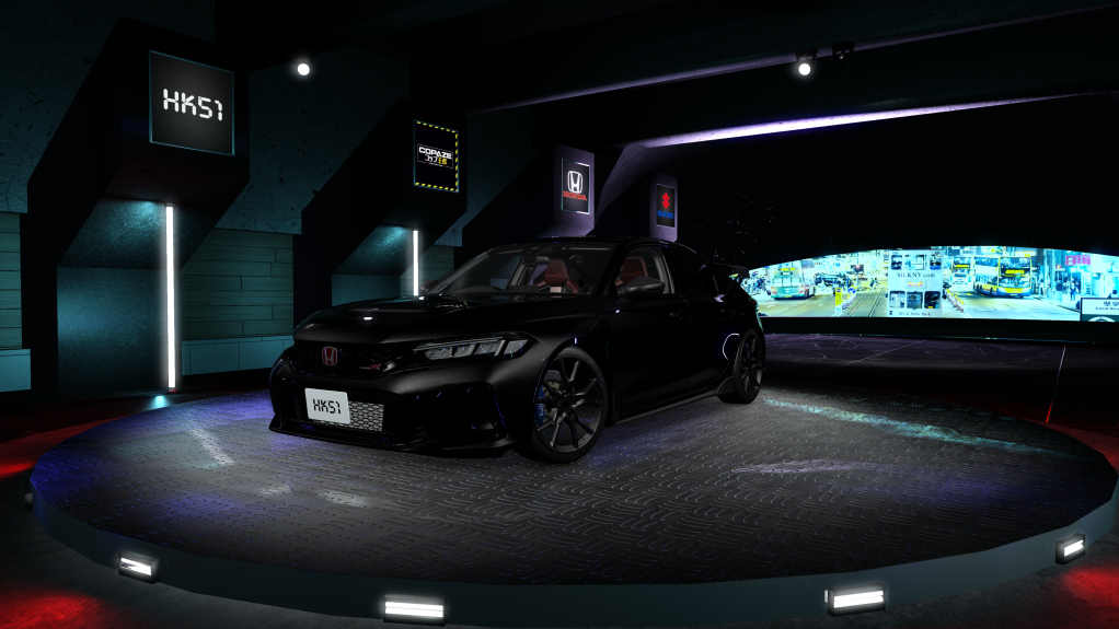 HK51 P1 Honda Civic FL5, skin 02_Crystal Black Pearl