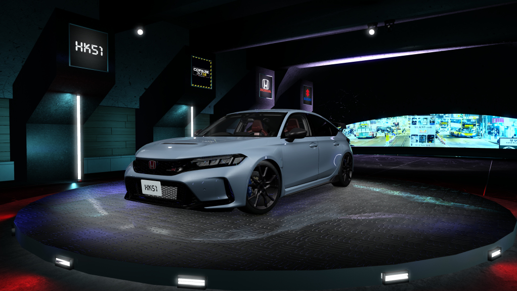 HK51 P1 Honda Civic FL5, skin 07_Sonic Grey Pearl