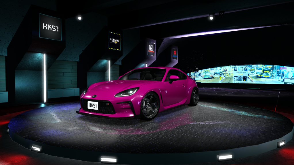 HK51 P1 Toyota GR86, skin envy_fuchsia_magenta