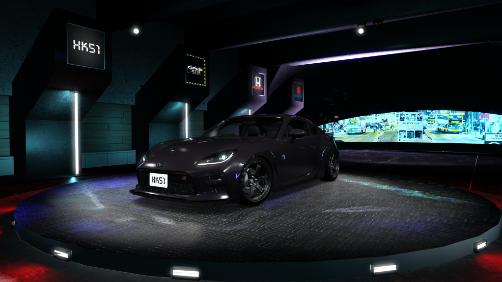 HK51 P1 Toyota GR86, skin envy_jet_black