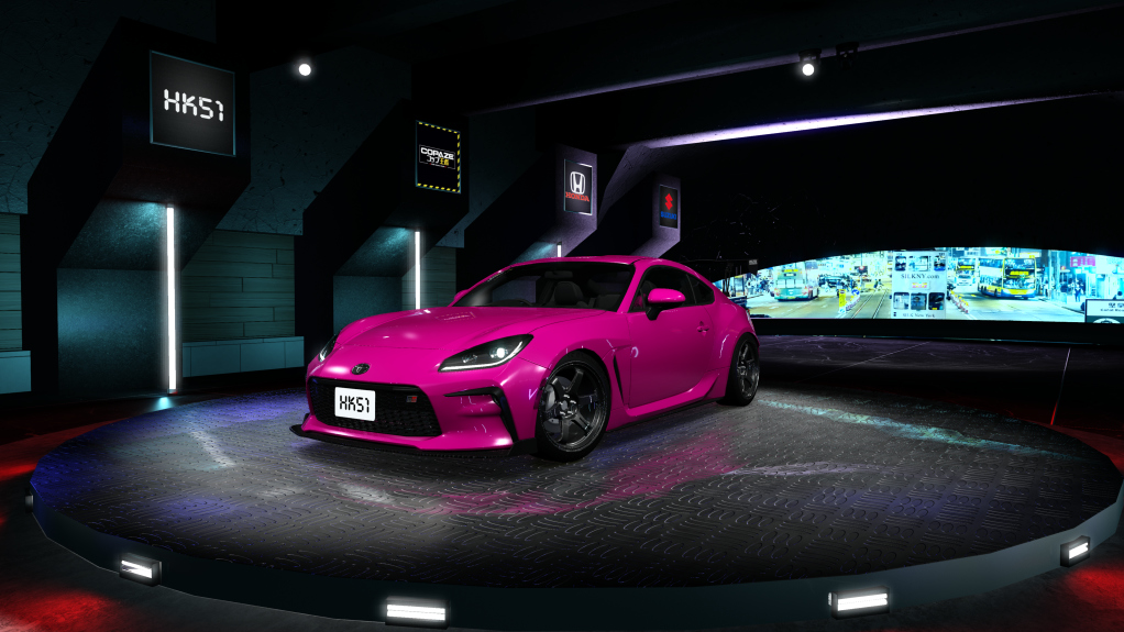 HK51 P1 Toyota GR86, skin envy_paris_pink