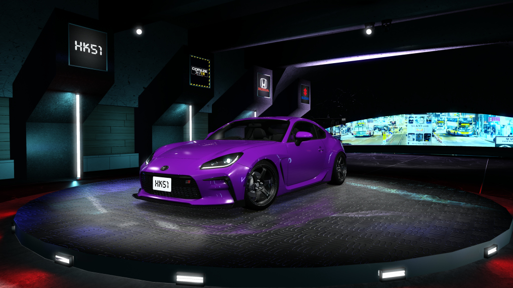 HK51 P1 Toyota GR86, skin envy_purple